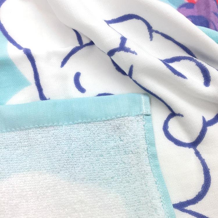 シナモロール 湯上げタオル ふわふわブルー 887570 ベビー用品 SANRIO サンリオ｜cast-shop｜03