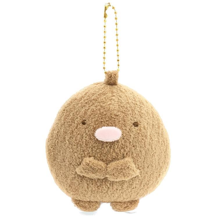 すみっコぐらし ミラー付きバッグチャーム(とんかつ) 132320 携帯用