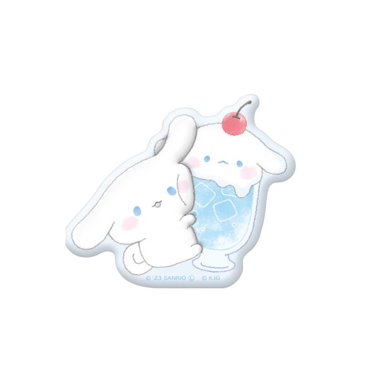 サンリオキャラクターズ×もちもちぱんだ もっちりデコステッカー