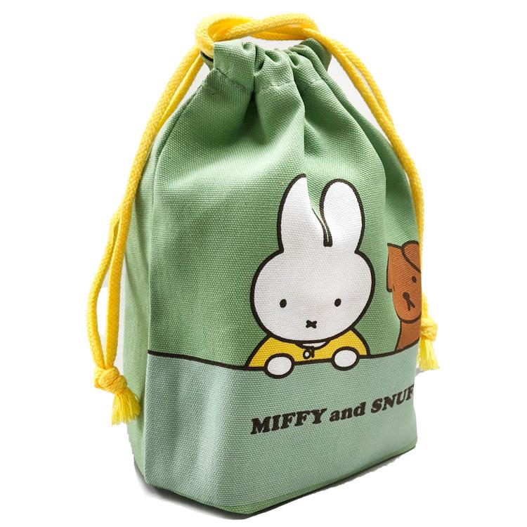 babythree ぬいぐるみ巾着 小物入れ 薄いグリーン 緑 babythree