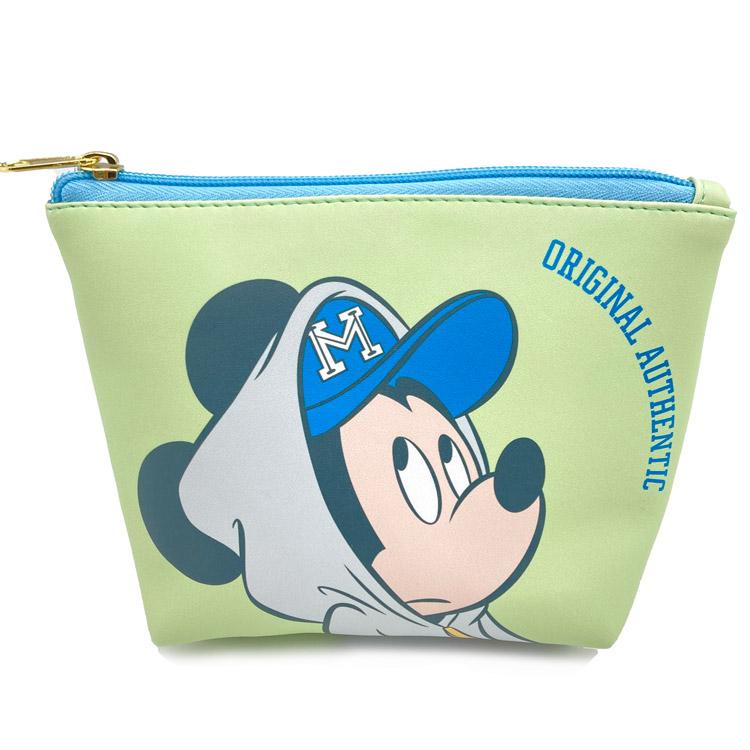 ミッキー&ミニー 舟形ポーチ ストリートスタイル 030751 Disney ミッキー&ミニー 舟形ポーチ ストリートスタイル 030751 Disney
