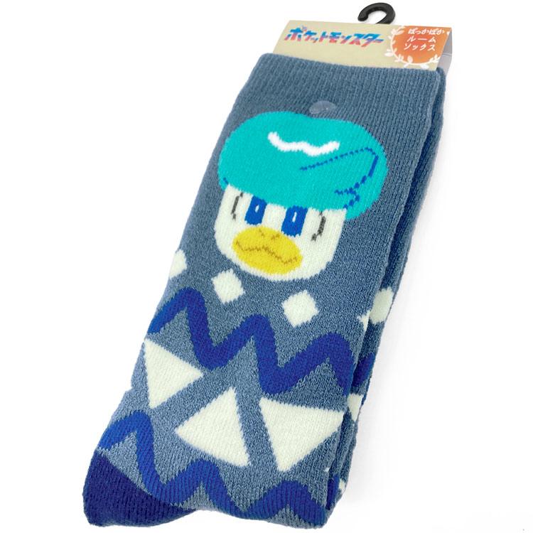 ポケットモンスター ぽっかぽかルームソックス クワッス さんかく