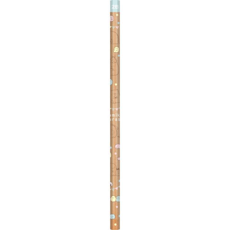 すみっコぐらし 木軸かきかた鉛筆6本 2B ハッピースクール 六角軸｜cast-shop｜02