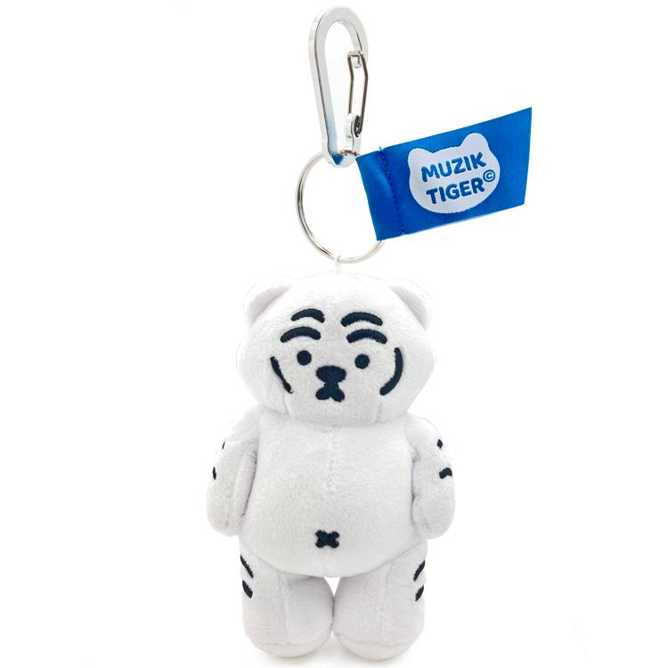 トラのキャラクター キーホルダー MUZIK TIGER カラビナ付キーホルダー B ムジークタイガー 韓国