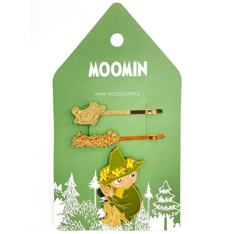 ムーミン ヘアピン&ヘアゴムセット スナフキン 463460 MOOMIN