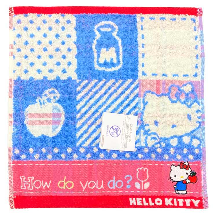 ハローキティ ミニタオル レトロブロックキティ 888959 SANRIO 