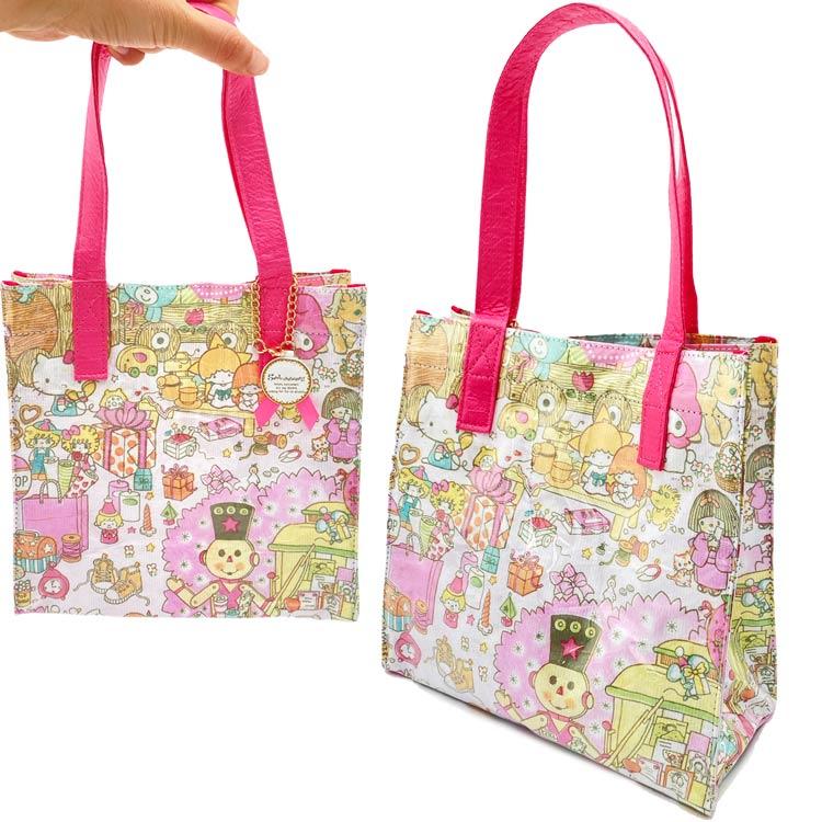 サンリオキャラクターズ トートバッグ ラッピングピンク 907520 SANRIO