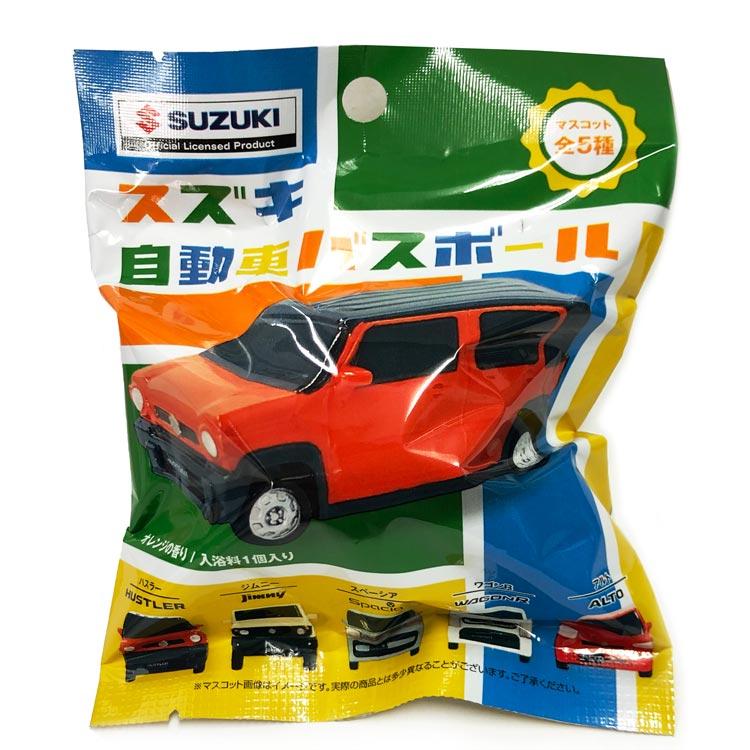 中身はランダム】スズキ自動車 16468 バスボール SUZUKI クルマ