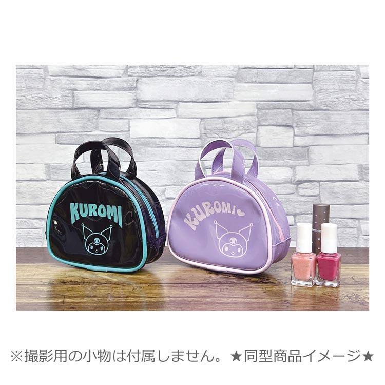 クロミ エナメル ミニバッグ ブラック 074443 KUROMI サンリオ
