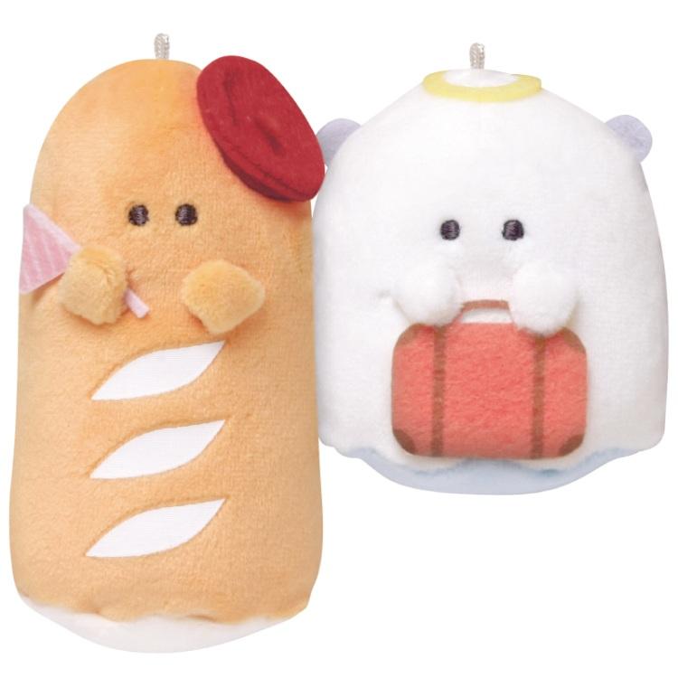 オバケーヌ ニコぬいキーホルダー フランスパーヌとテンシーヌ おばけ