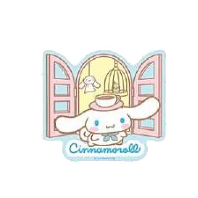 シナモロール キャラクターステッカー 窓 サンリオ デコレーション