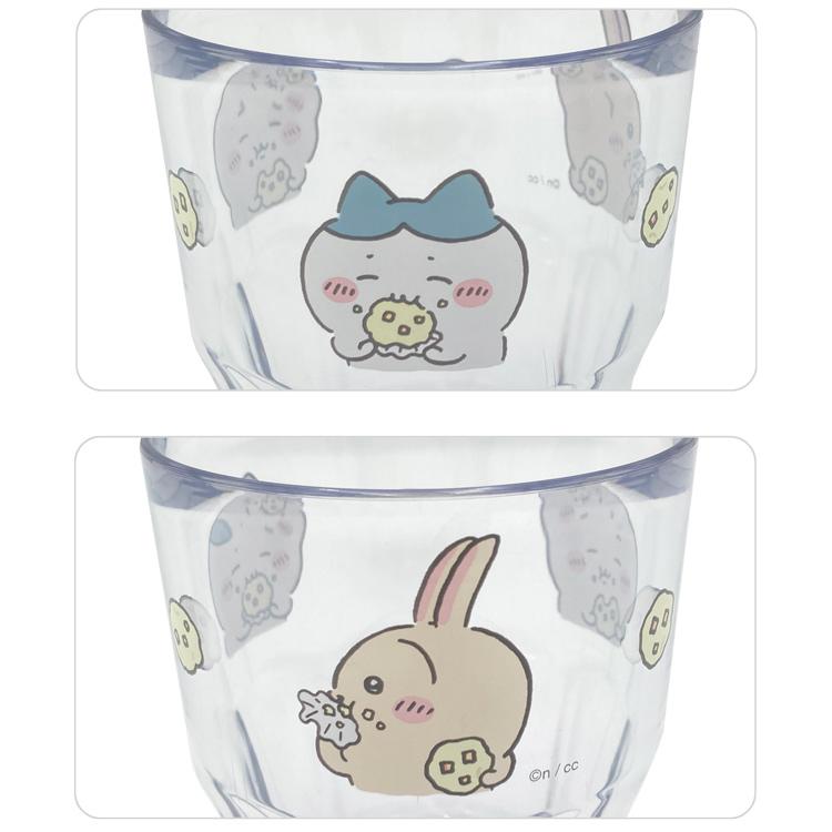 ちいかわ C-7 クリアカップ 300ml CHIIKAWA コップ : キャラクター雑貨