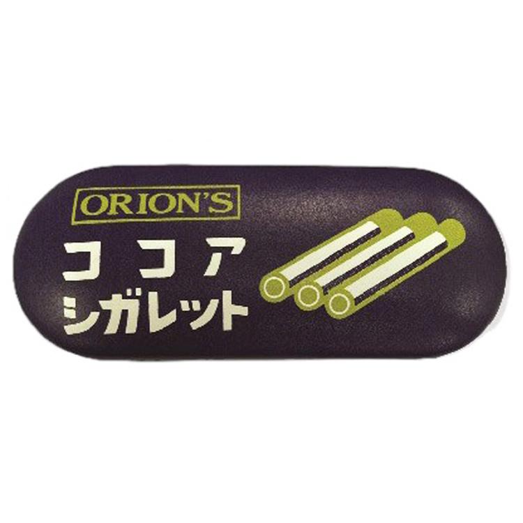 LEONARD 遠近両用メガネ　ケース付き ココアシガレット メガネケース ネイビー 136649 お菓子 コラボ セール