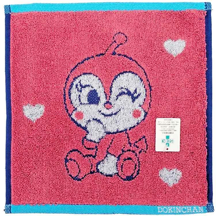アンパンマン ミニタオル パターンドキンちゃん 丸眞 あんぱんまん