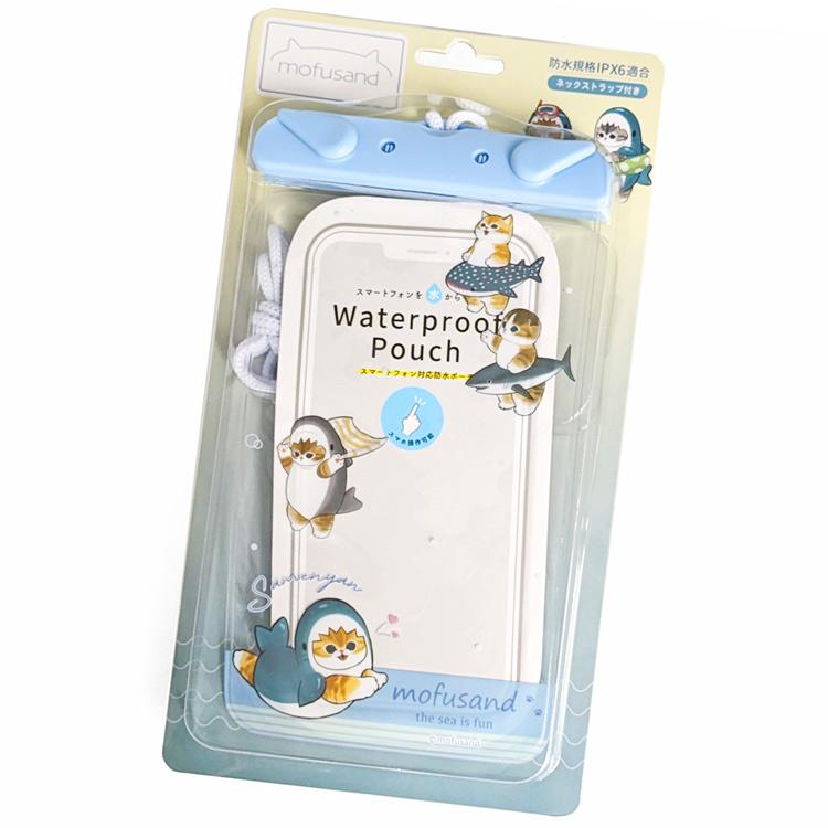 mofusand 防水ポーチ サメにゃん 104720 モフサンド ぢゅの X 旧