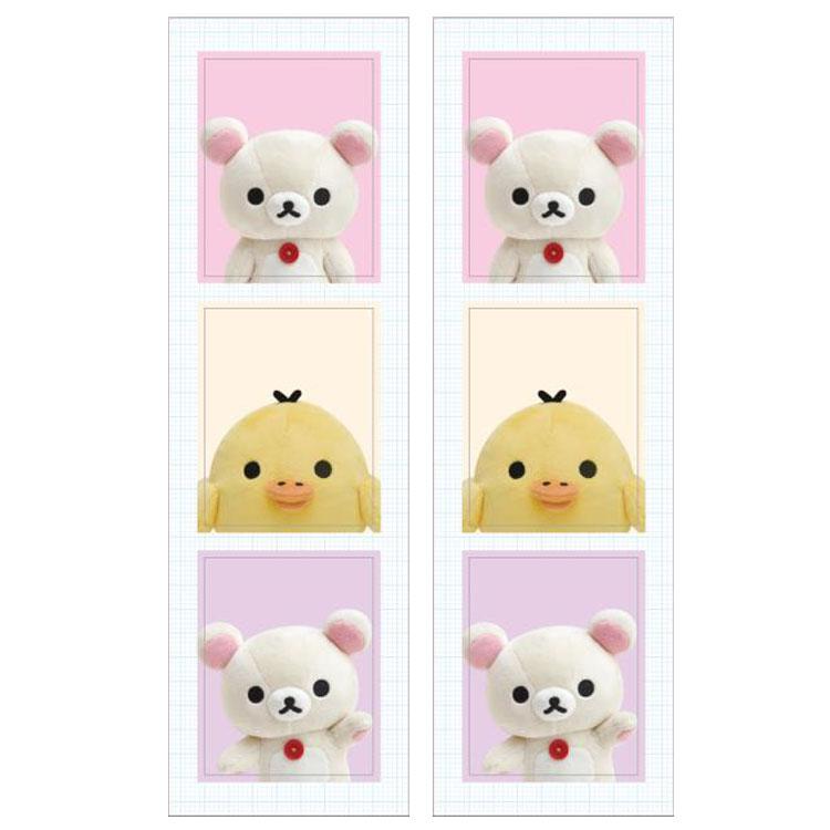 リラックマ えらんでコ証明写真風シール SE63202 えらんでコフレンズ