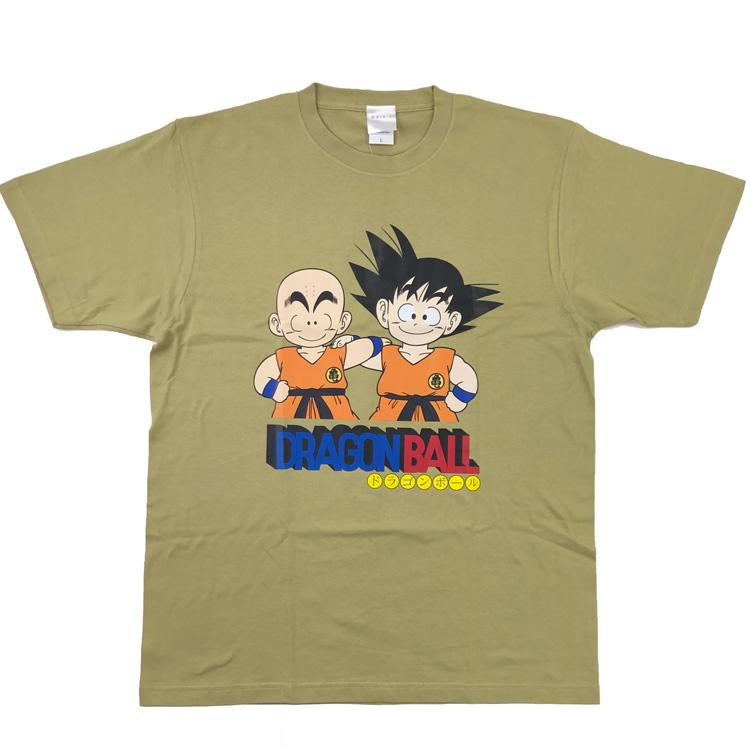 ドラゴンボール 半袖Tシャツ Lサイズ 悟空&クリリン 069478 大人 ドラゴンボール 半袖Tシャツ Lサイズ 悟空&クリリン 069478 大人