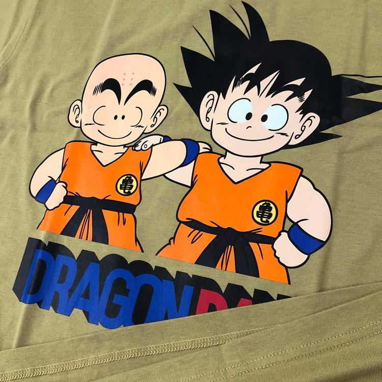 ドラゴンボール 半袖Tシャツ Lサイズ 悟空&クリリン 069478 大人 ドラゴンボール 半袖Tシャツ Lサイズ 悟空&クリリン 069478 大人