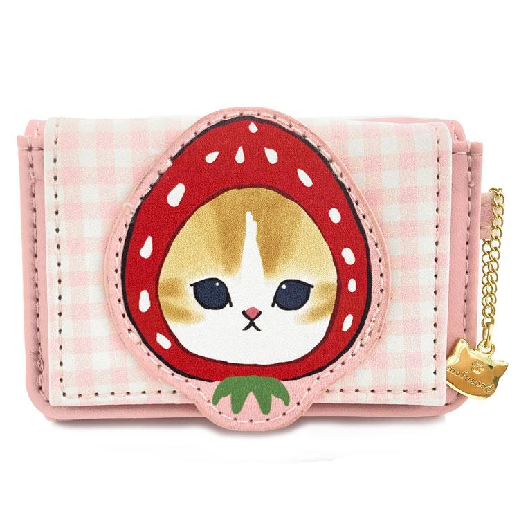 mofusand 折財布 いちごにゃん 244311 モフサンド ぢゅの X 旧 mofusand 折財布 いちごにゃん 244311 モフサンド ぢゅの X 旧