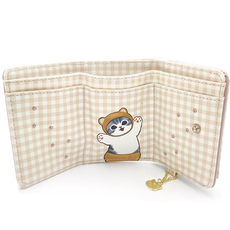ケース mofusand 折財布 くまにゃん 244328 モフサンド ぢゅの X 旧