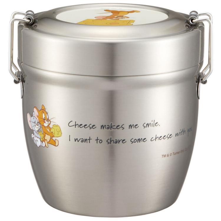 トムとジェリー STLBD6AG 抗菌 真空ステンレス丼ランチジャー 550ml