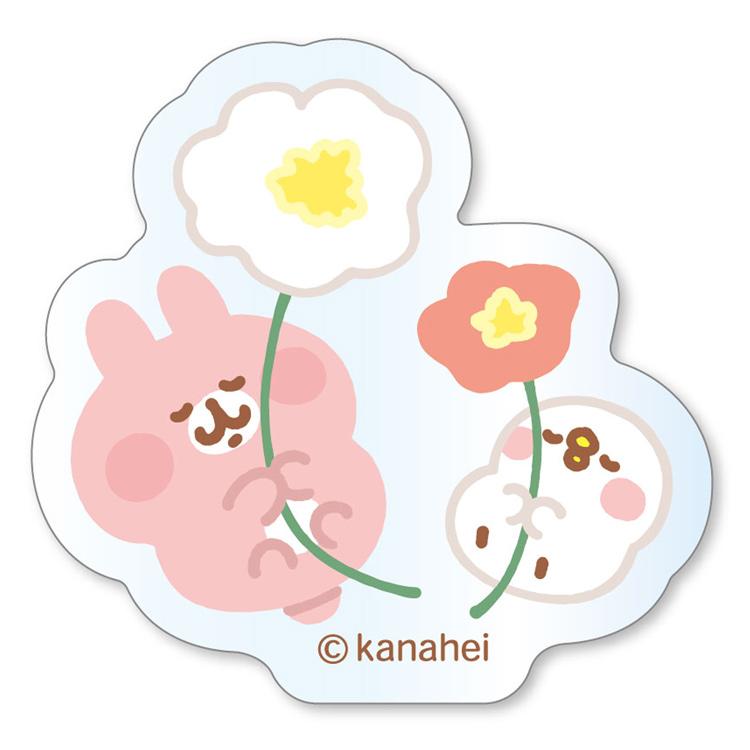 カナヘイ アクリルステッカー ポピー ゆるっとチルモード カナヘイの