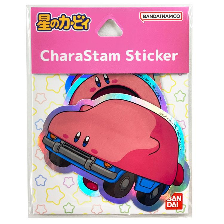 星のカービィ キャラスタムステッカー ほおばりヘンケイ 553313 KIRBY