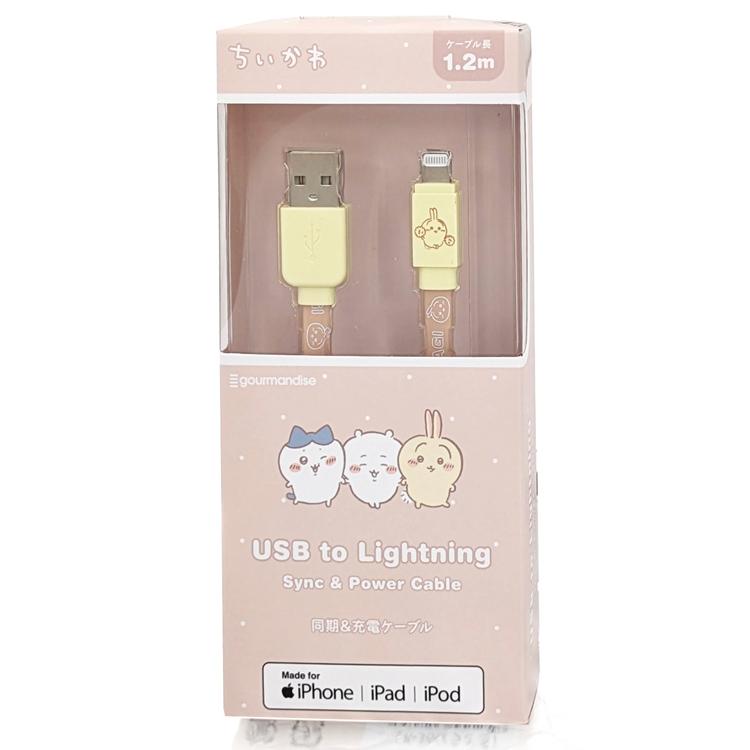 ちいかわ Lightning対応 同期&充電ケーブル うさぎ 551258 LINE ちいかわ Lightning対応 同期&充電ケーブル うさぎ 551258 LINE