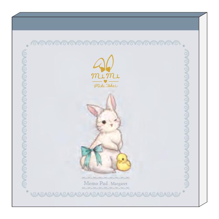 たけいみき メモパッド マーガレット 157592 mimi めも メッセージ