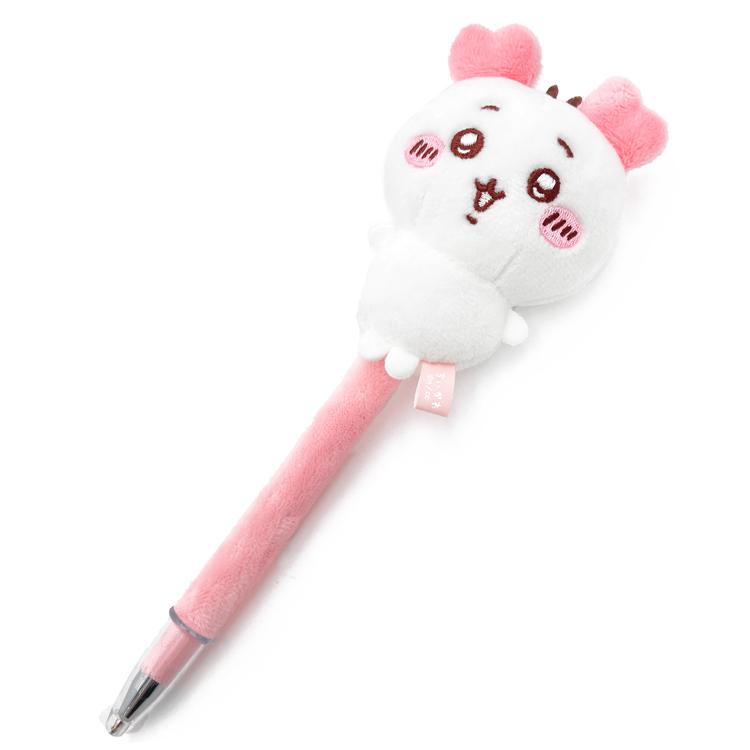 ちいかわ ふわふわマスコットボールペン マスコット付き ペン 黒 0.7mm