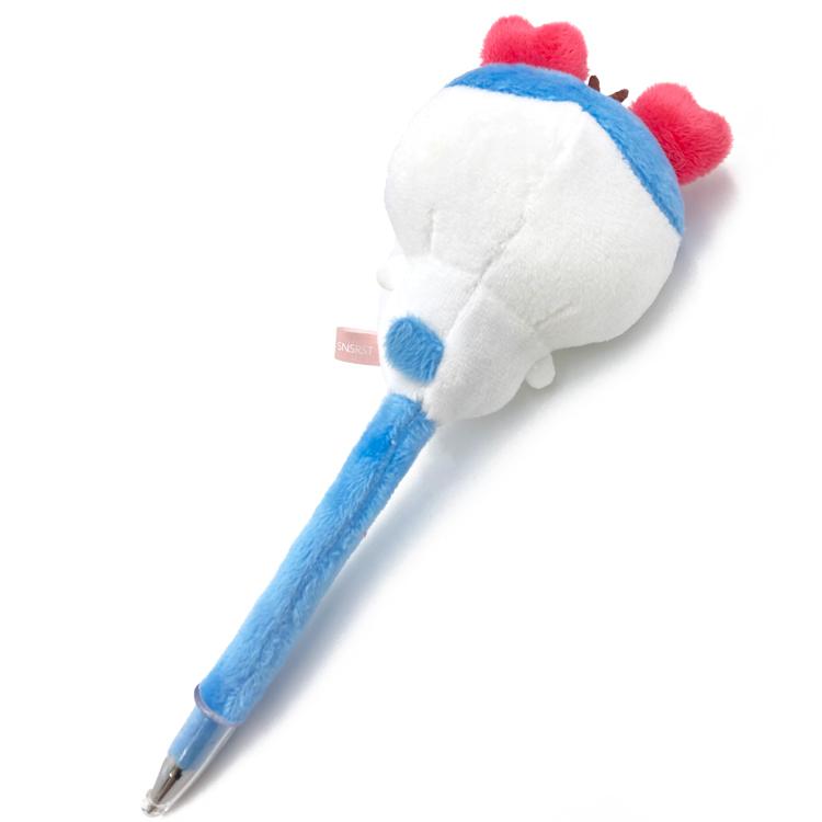 ちいかわ ふわふわマスコットボールペン ハチワレ マスコット付き ペン