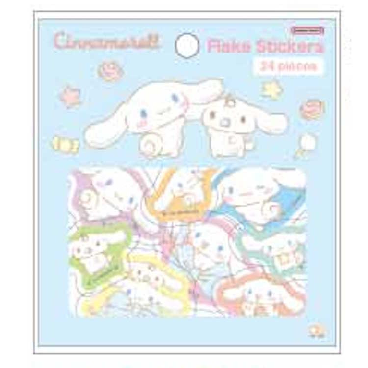 シナモロール フレークシール シール ステッカー デコ