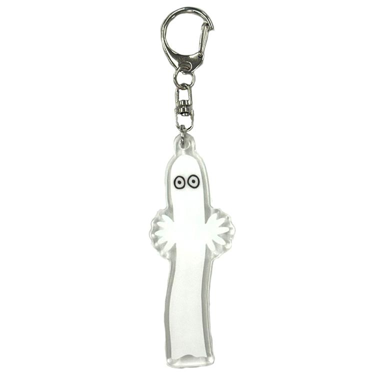 ムーミン アクリルキーホルダー ニョロニョロ クリア 058466 MOOMIN