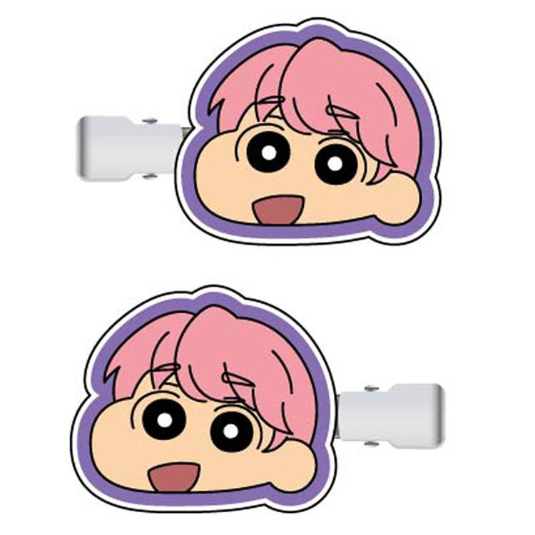 TXT テヒョン　act tomorrow グッズヘアピン クレヨンしんちゃん×トゥモロー・バイ・トゥギャザー 前髪クリップ 04