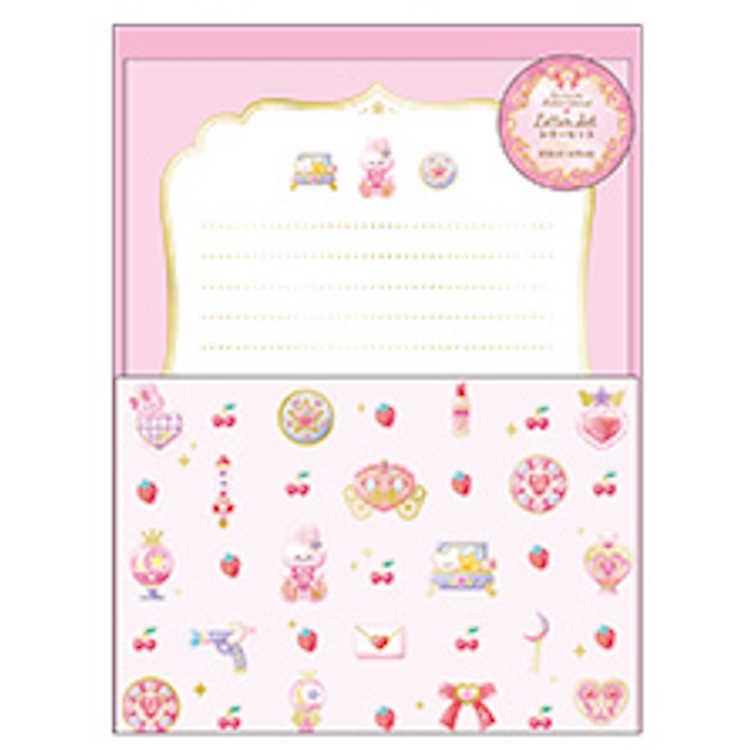 ECRIN HEUREUX 箔押しレターセット 魔法少女 エクランウルー 手紙