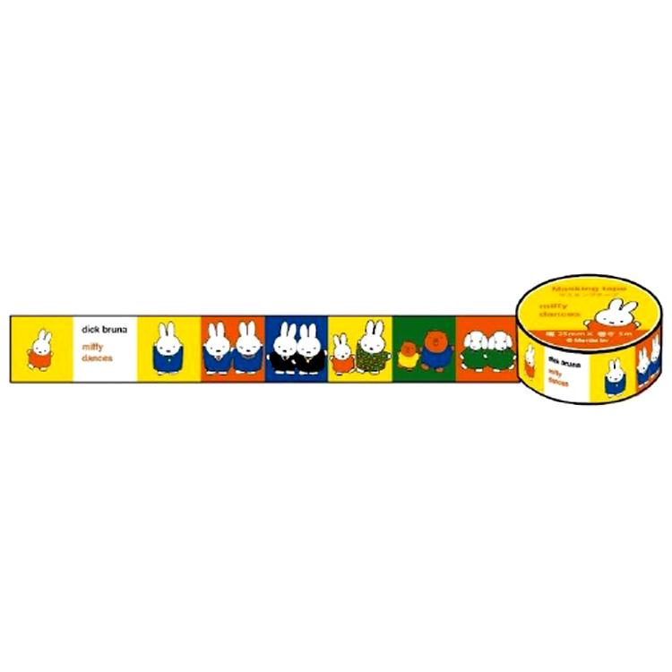 ミッフィー マスキングテープ ダンス 198396 絵本シリーズ2 miffy  