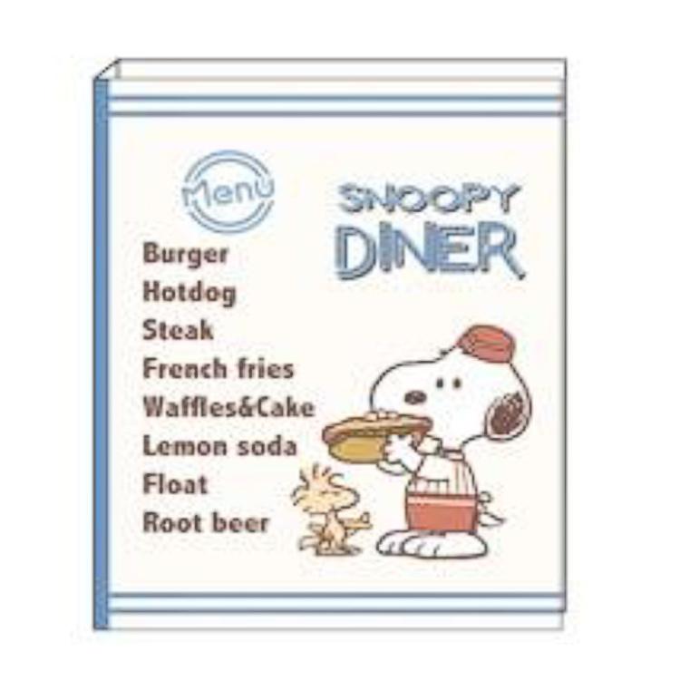 スヌーピー ふせん ホットドッグ 302588 アメリカンダイナー SNOOPY