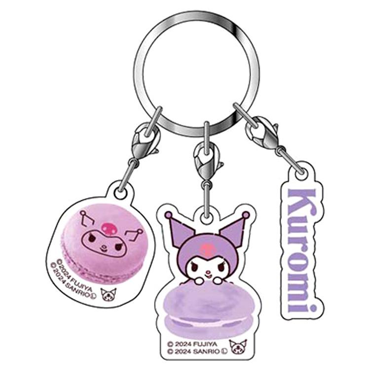 クロミ 3連アクリルキーホルダー マカロン SANRIO サンリオ Macaron