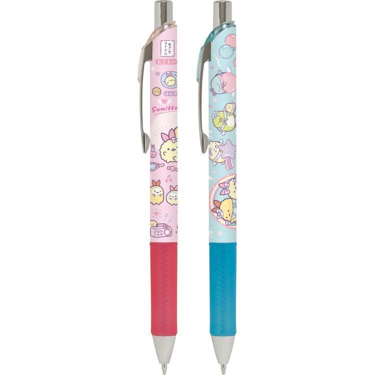 2種セット】すみっコぐらし エナージェルシャープペン0.5mm 天使なえび