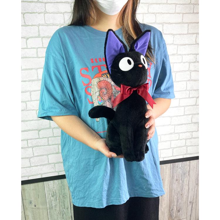魔女の宅急便　ジジ　ぬいぐるみ　ねこ　スタジオジブリ　特大サイズ　63cm 魔女の宅急便 ぬいぐるみL 黒猫 ジジ 934732 スタジオジブリ