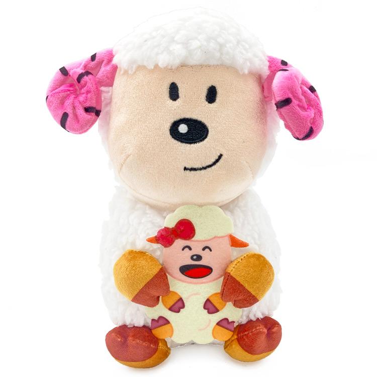 たべっ子どうぶつ ぬいぐるみS ひつじ BABY 068856 ギンビス ホワイト