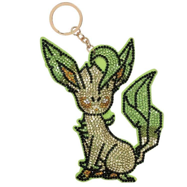 ポケットモンスター ラインストーンマスコットクリーナー リーフィア