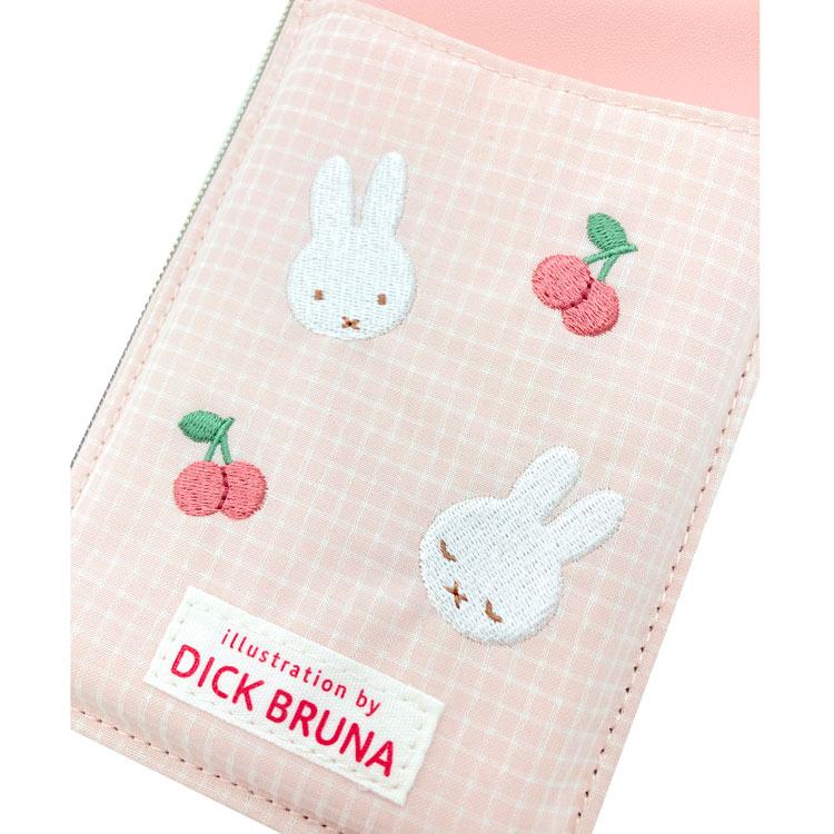 ⭐ミッフィー【ピンク】COMBOプレミアム パック⭐日本未発売 ミッフィー スマホショルダー ピンク 149027 チェックシリーズ miffy