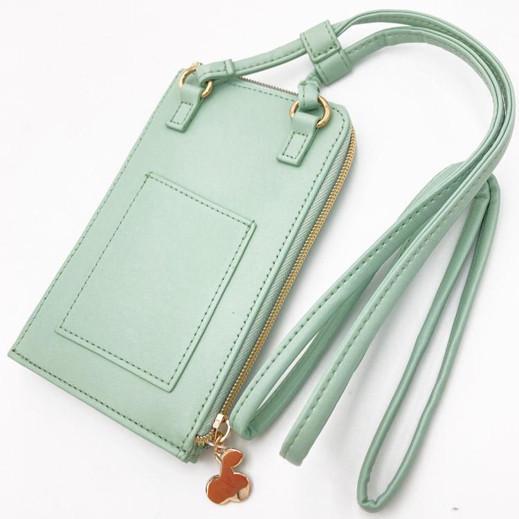 ミッフィー スマホショルダー グリーン 149041 チェックシリーズ