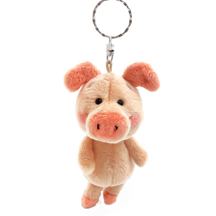 NICI ビーンバッグ ウィブリー ピッグ 10cm ぬいぐるみキーリング