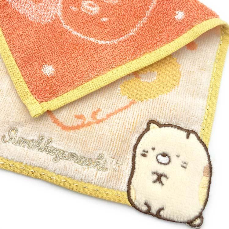 すみっコぐらし タオルハンカチ イエロー 892452 San-X サンエックス