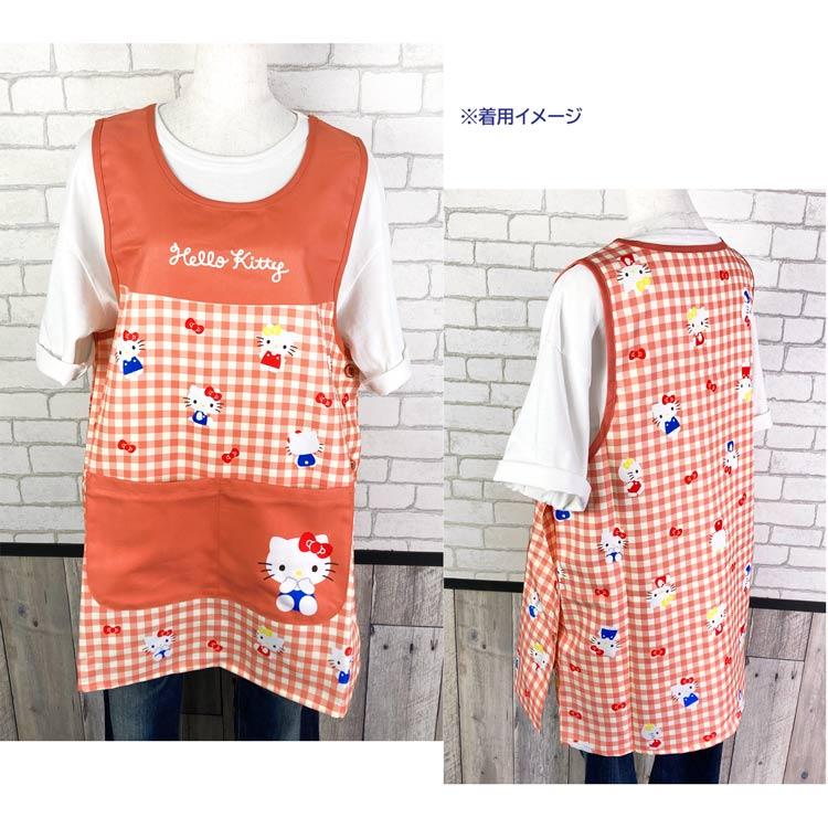 サンリオショップ 赤いエプロン ハローキティ