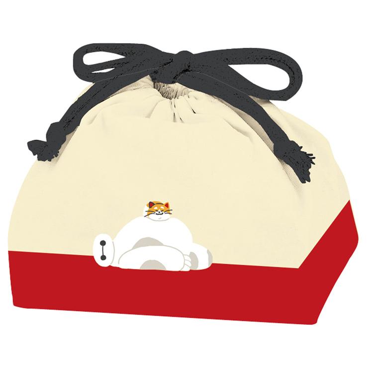 ベイマックス ランチ巾着 605641 BAYMAX&MOCHI べいまっくす