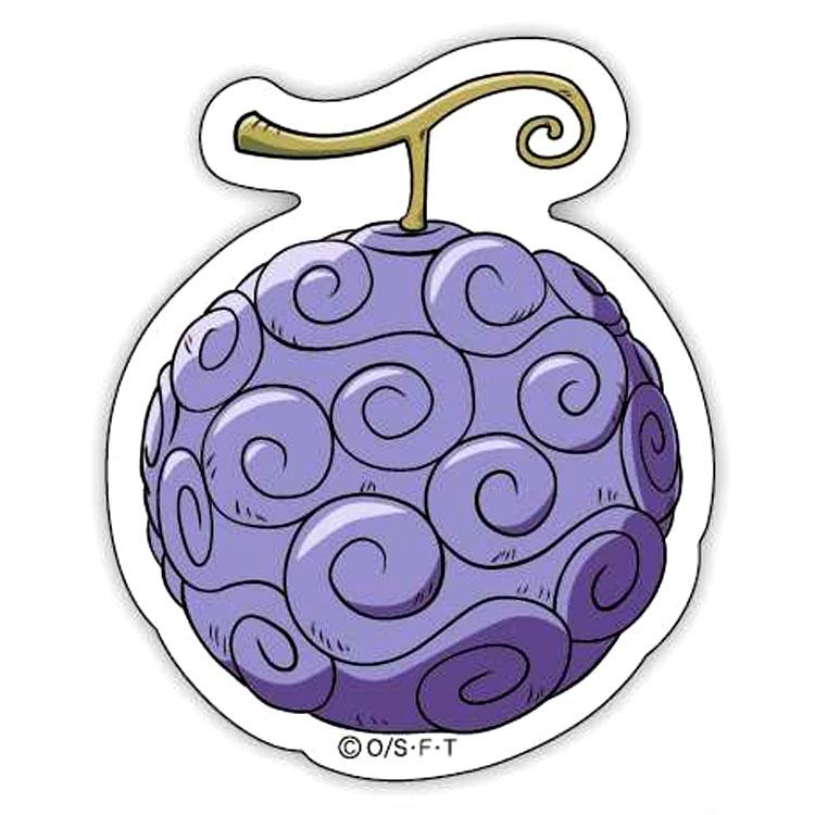 ワンピース 悪魔の実ステッカー ゴムゴムの実 585662 : キャラクター
