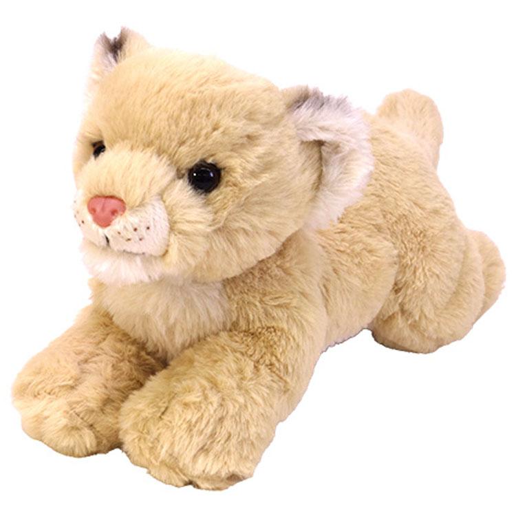 ワイルドライフアニマルズ ふかふかぬいぐるみ メスライオン 這い